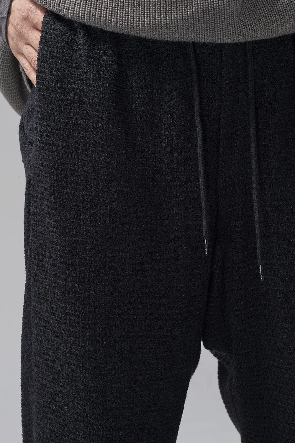 Relaxe pants Silk tweed