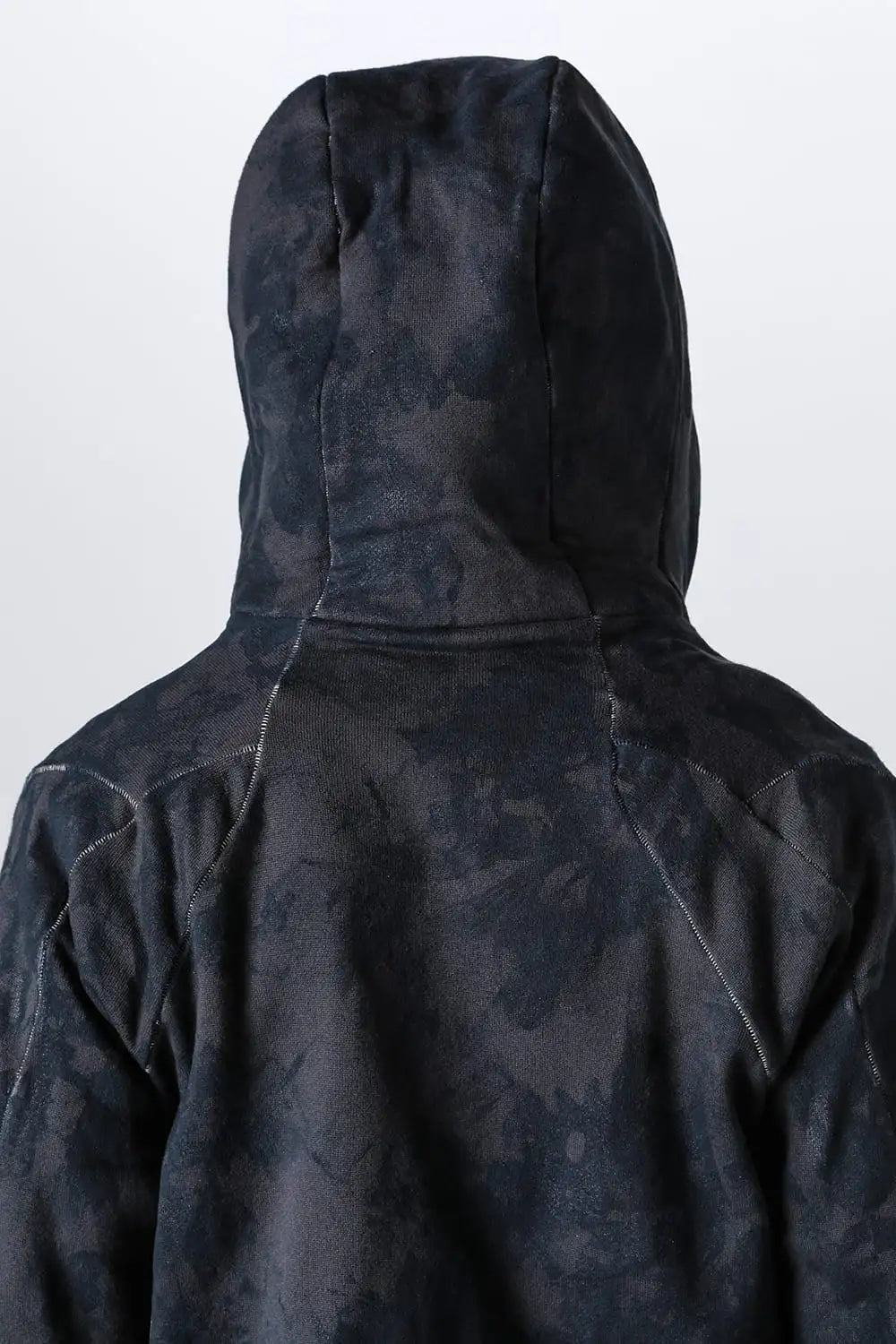 Untwisted Fleece-Lined Coating Hooded Jacket