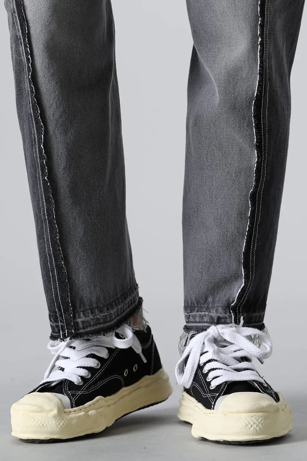 HANK Low Cut canvas Vintage like Sole Black