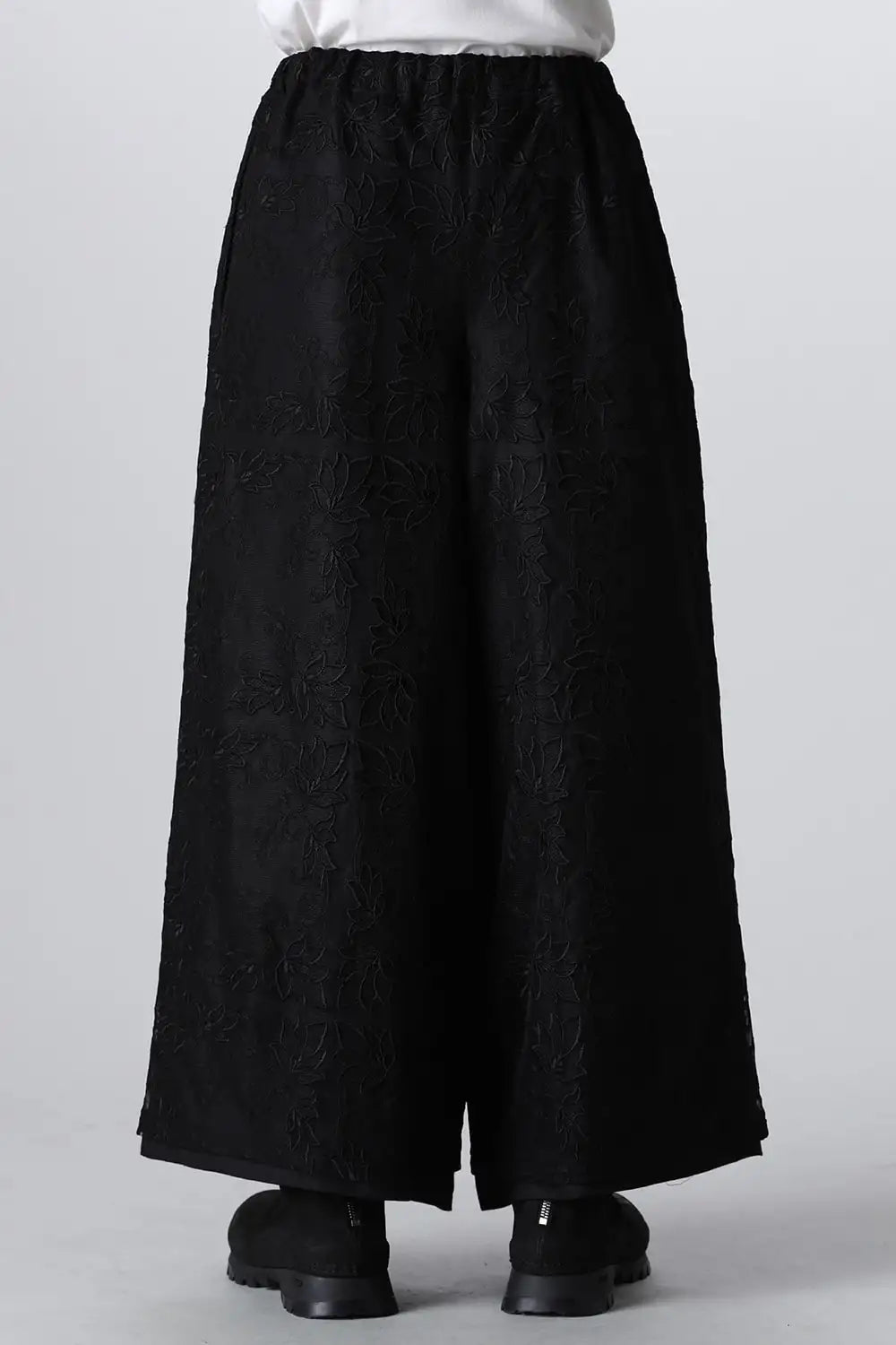 Lace Layered Wide Pants