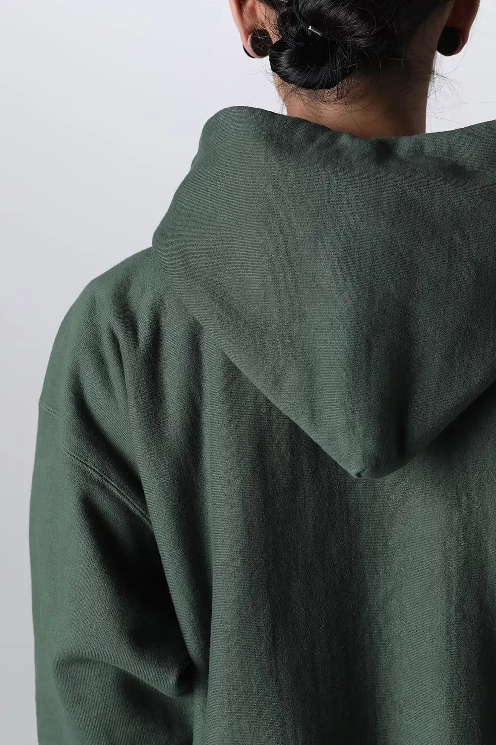 LOGO フーディー グリーン