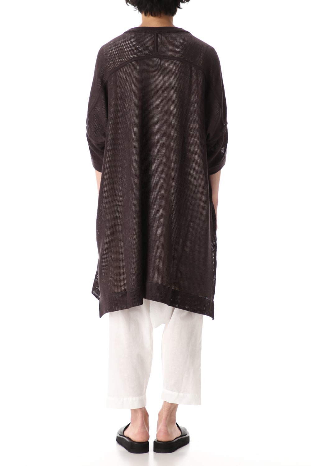 Mesh SS Oversize Tee Black