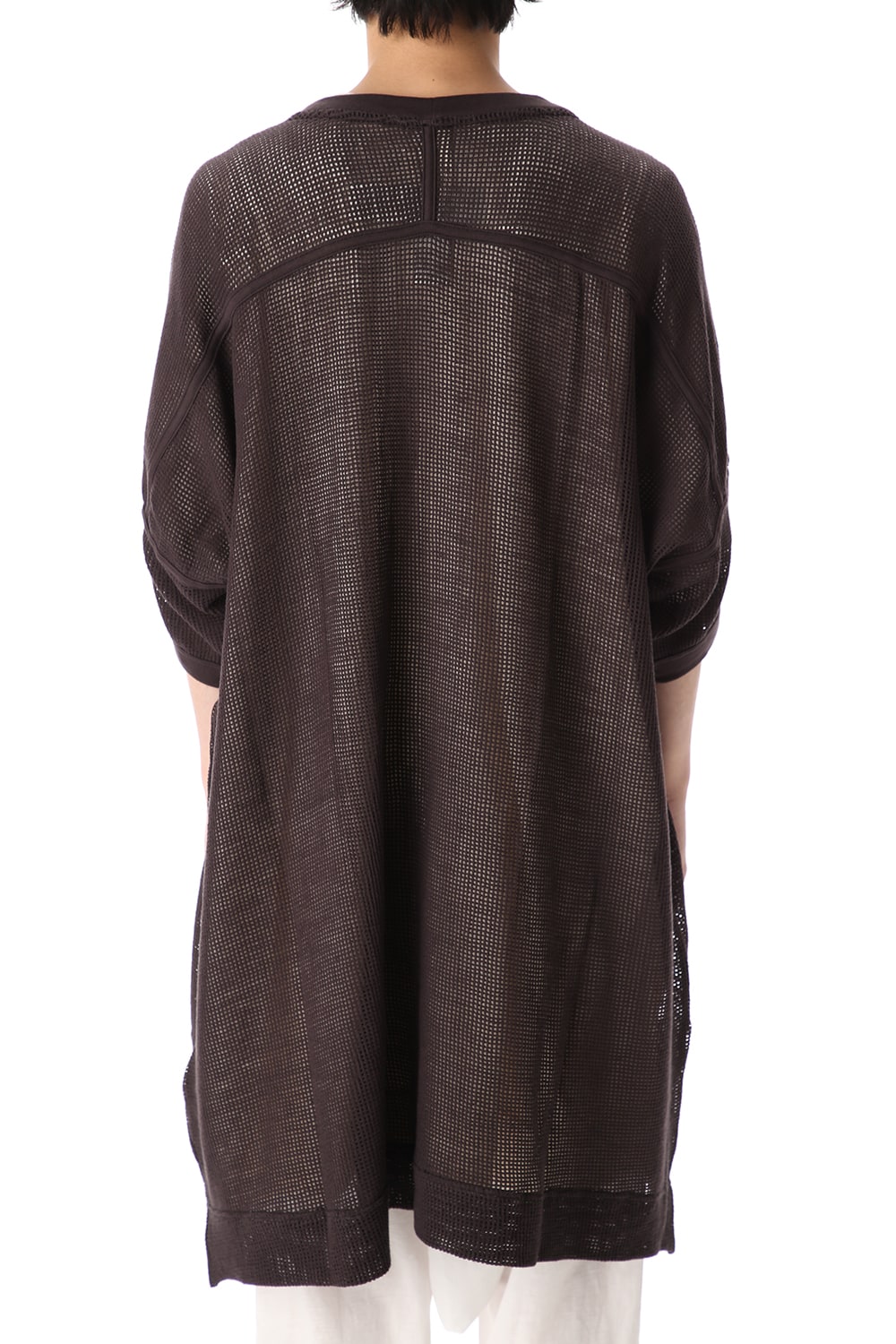 Mesh SS Oversize Tee Black