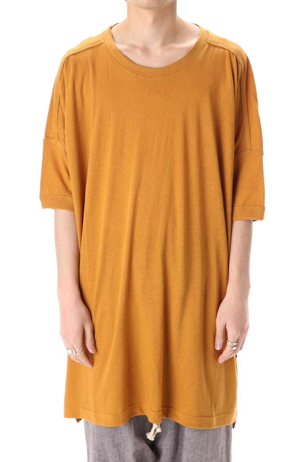 Jersey SS Oversize Tee DK Orange