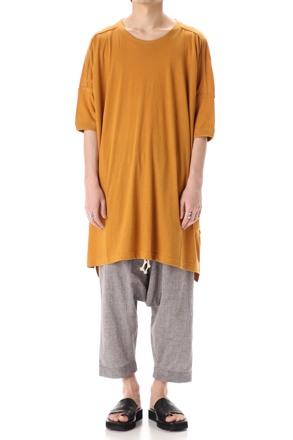 Jersey SS Oversize Tee DK Orange