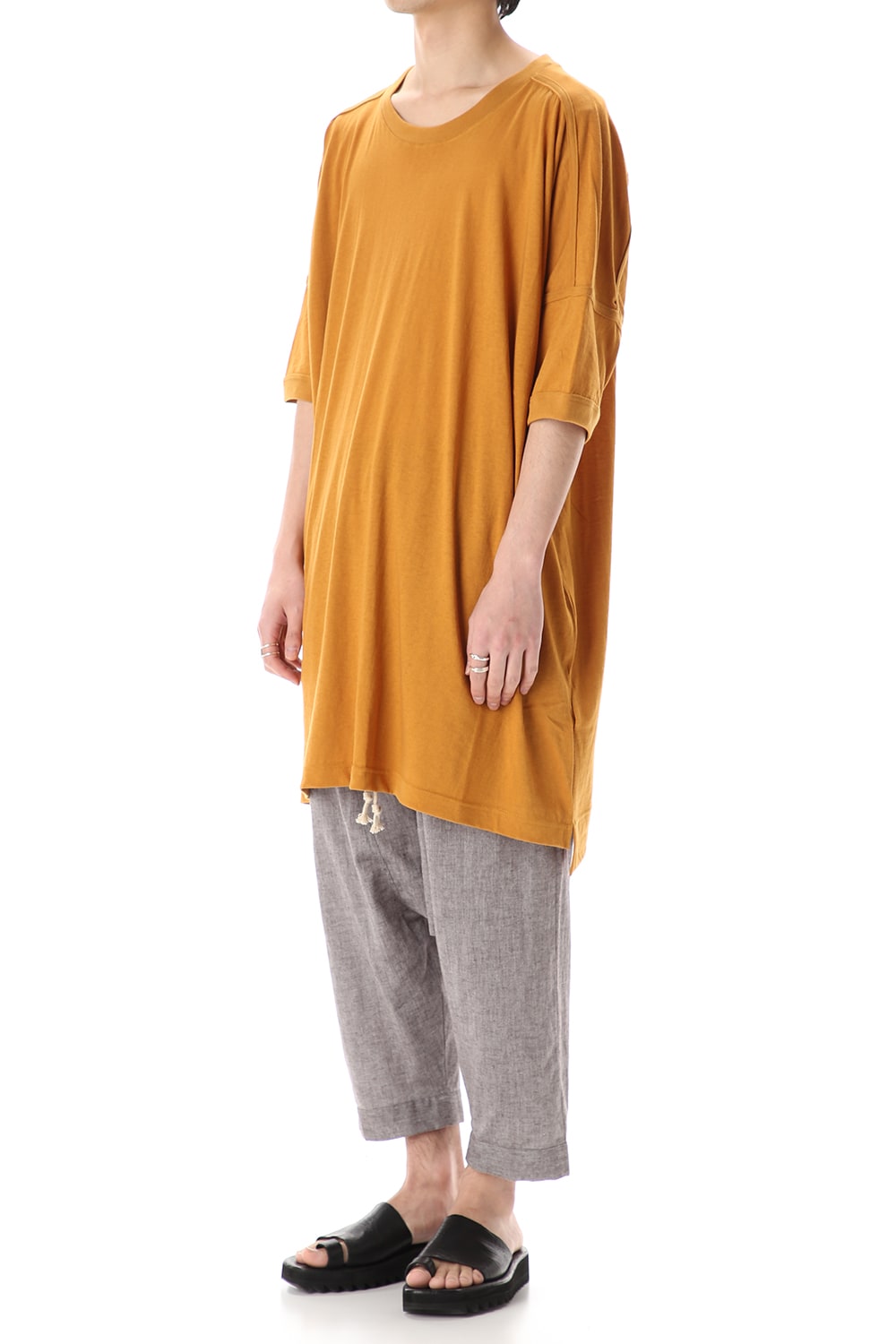 Jersey SS Oversize Tee DK Orange