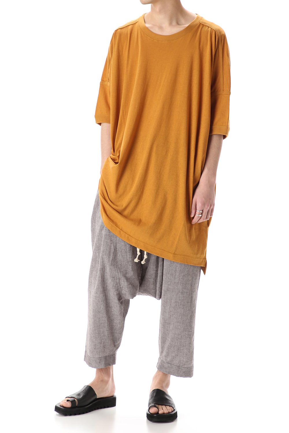 Jersey SS Oversize Tee DK Orange