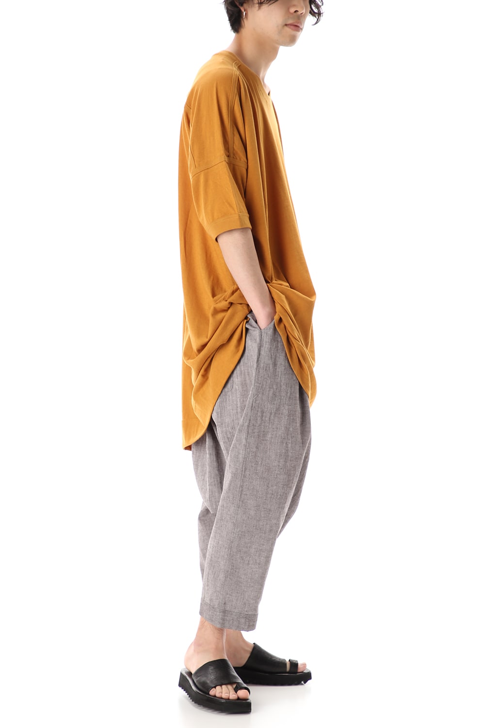 Jersey SS Oversize Tee DK Orange