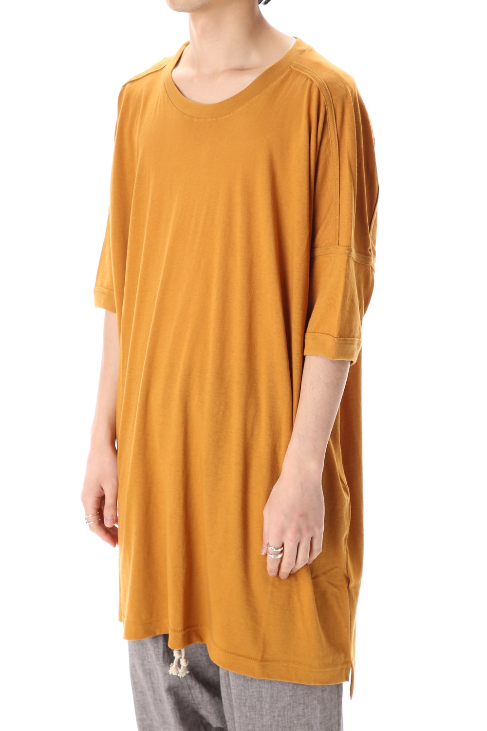 Jersey SS Oversize Tee DK Orange