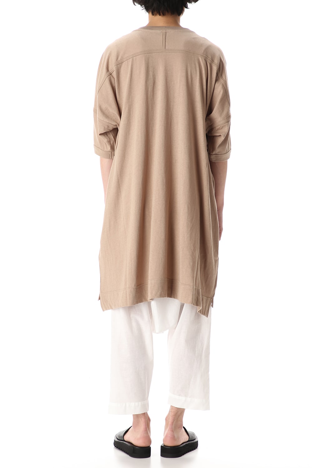 Jersey SS Oversize Tee LT Brown