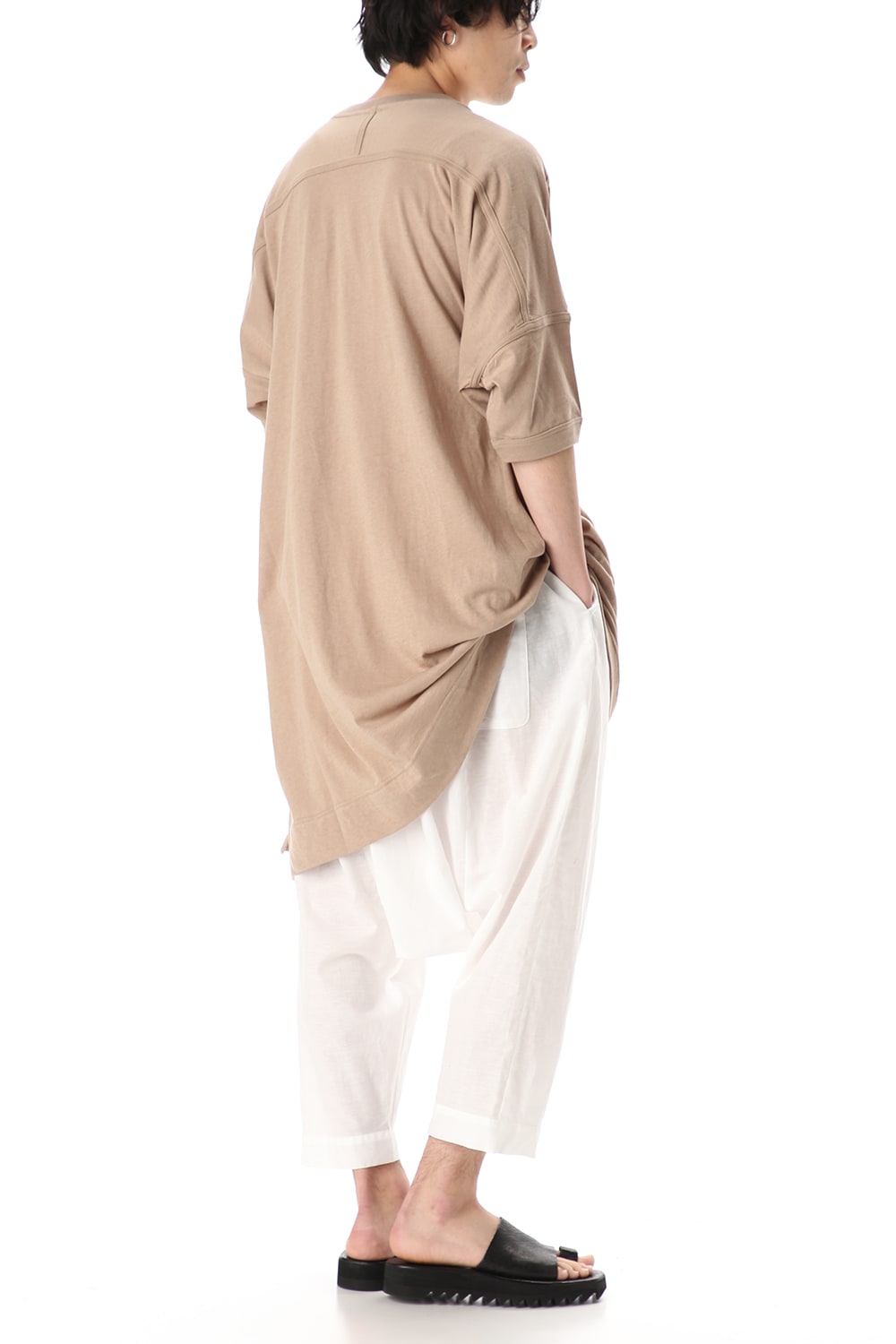 Jersey SS Oversize Tee LT Brown