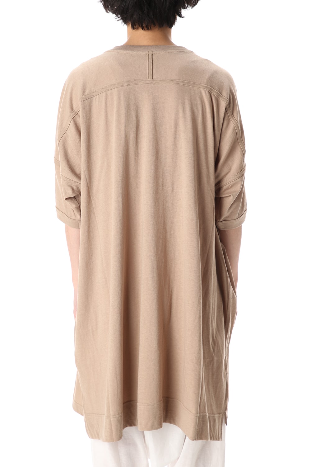 Jersey SS Oversize Tee LT Brown