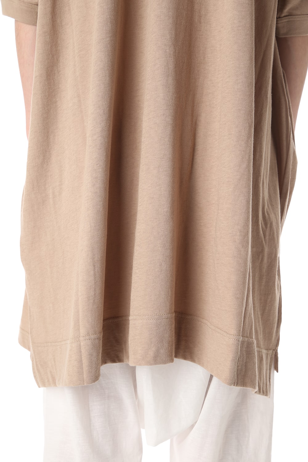 Jersey SS Oversize Tee LT Brown