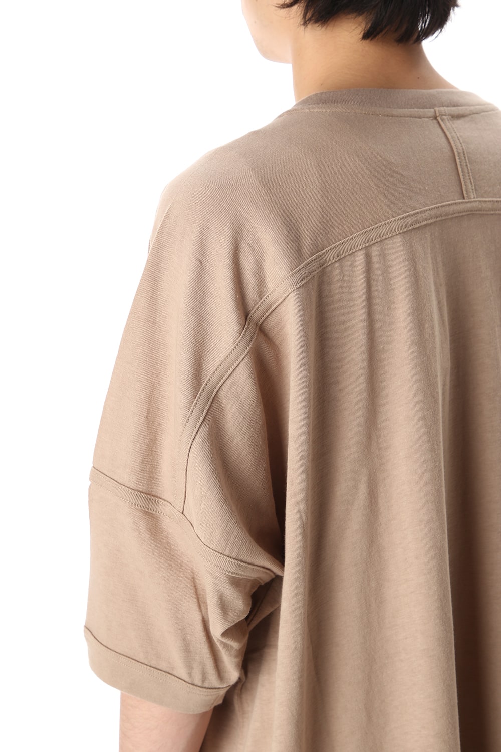 Jersey SS Oversize Tee LT Brown