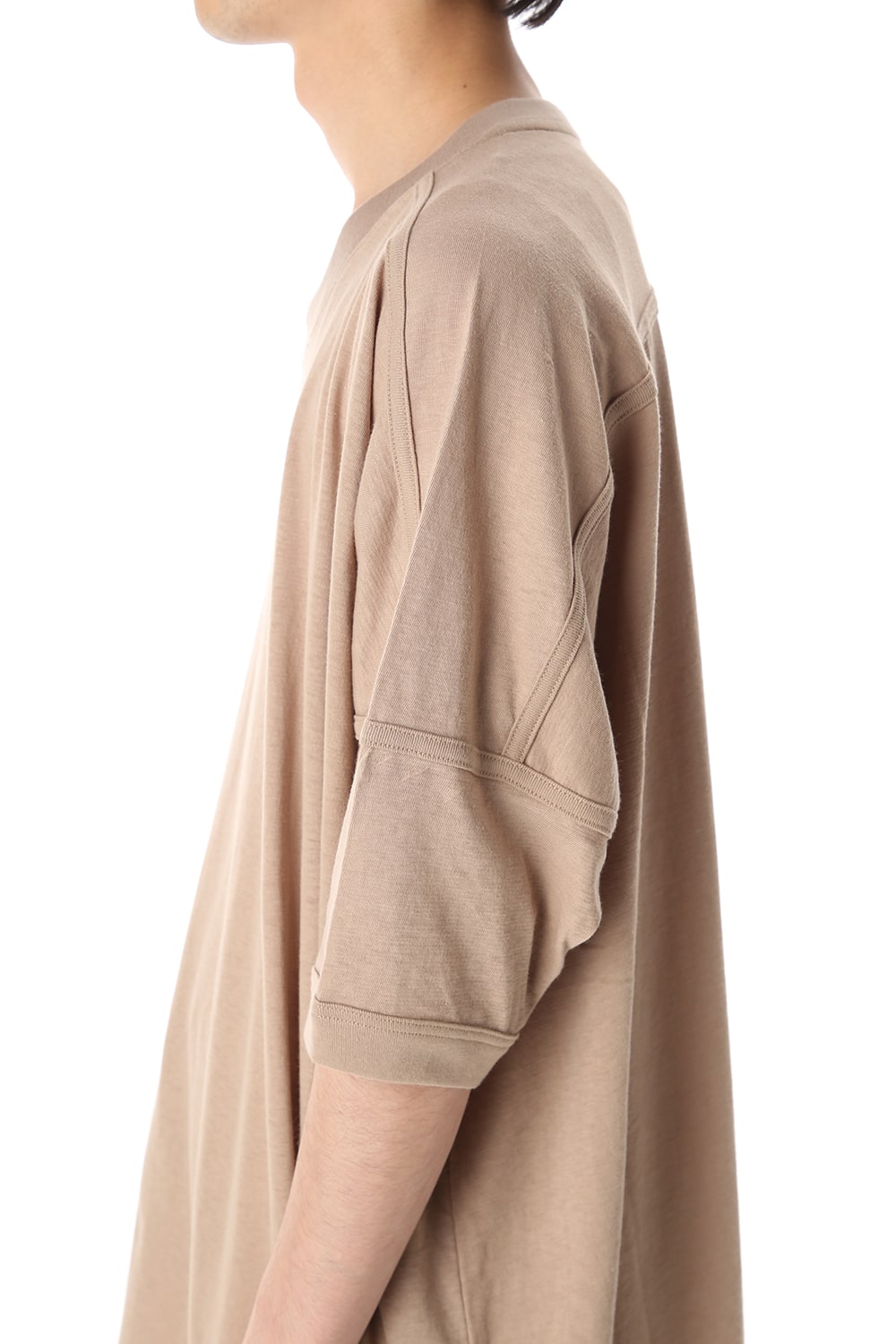 Jersey SS Oversize Tee LT Brown