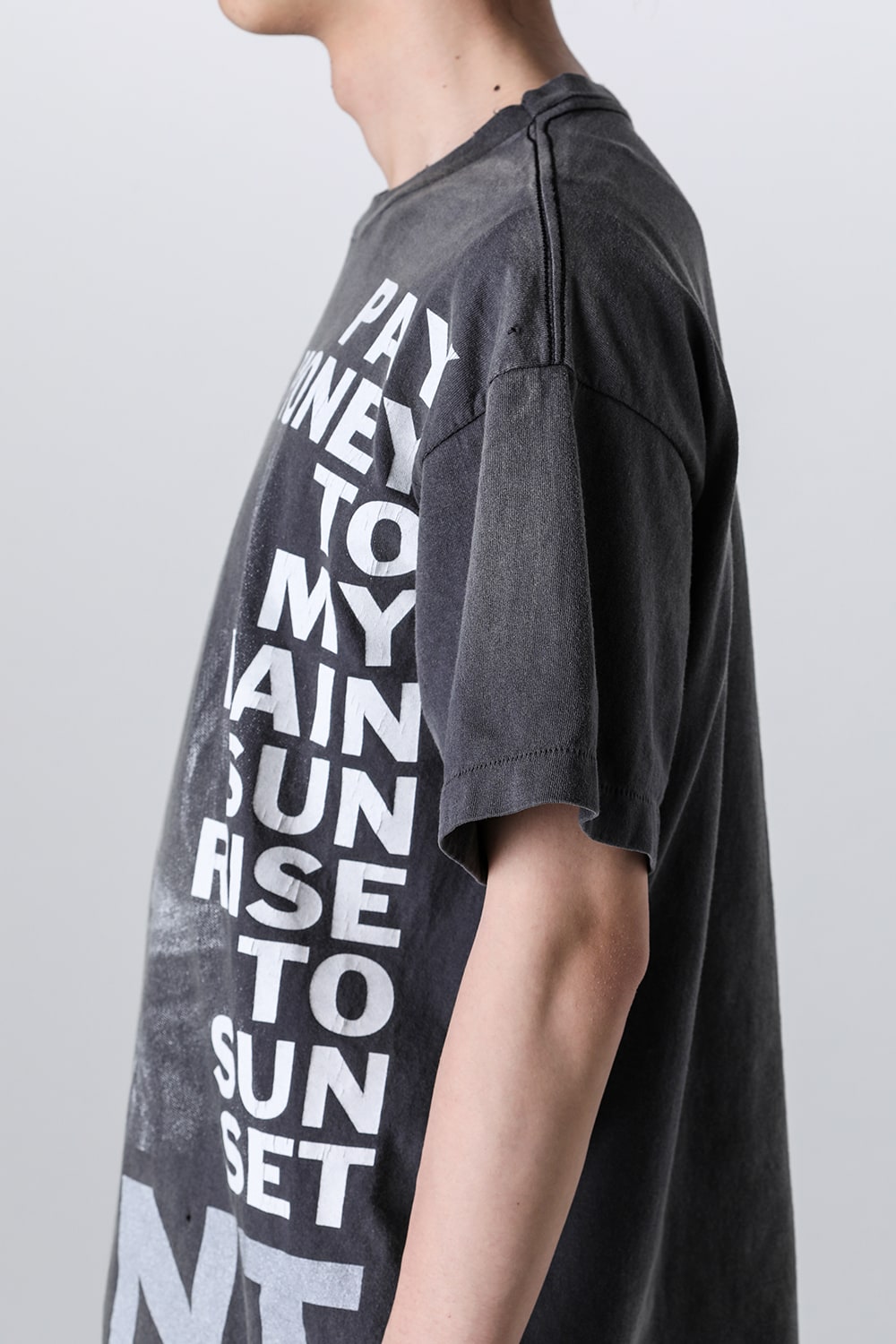 Pay money To my Pain × SAINT Mxxxxxx SR TO SS Short sleeve T-shirt