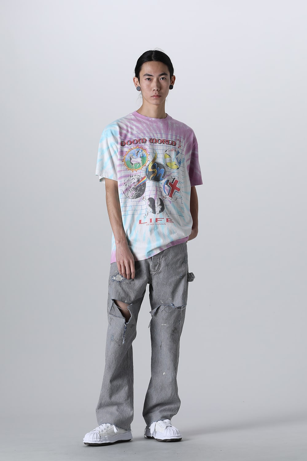 ラストマン × セントマイケル DOOR WRLD ショートスリーブTシャツ