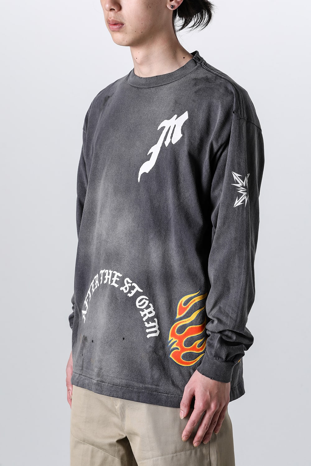 M ロングスリーブTシャツ