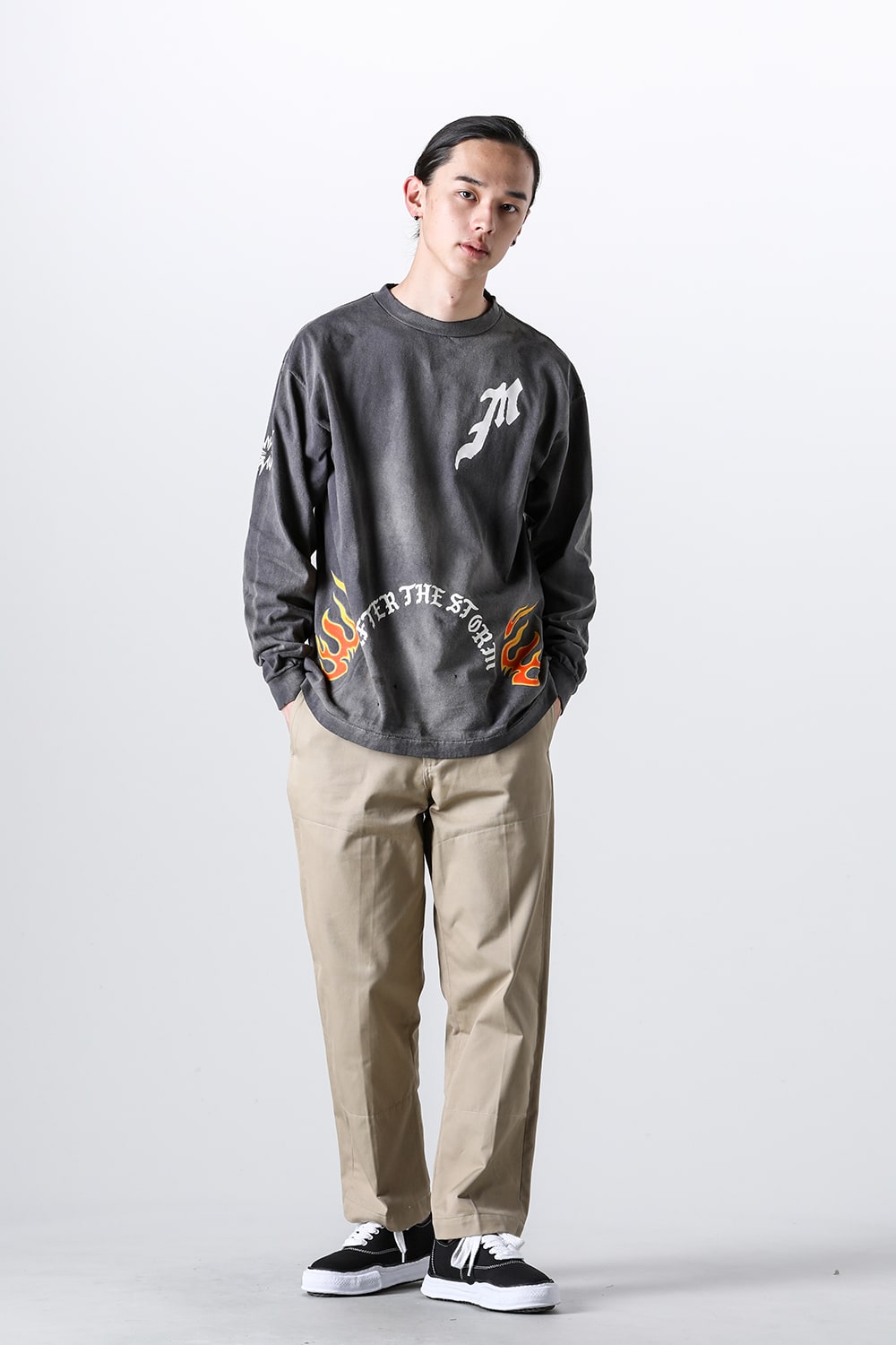 M ロングスリーブTシャツ