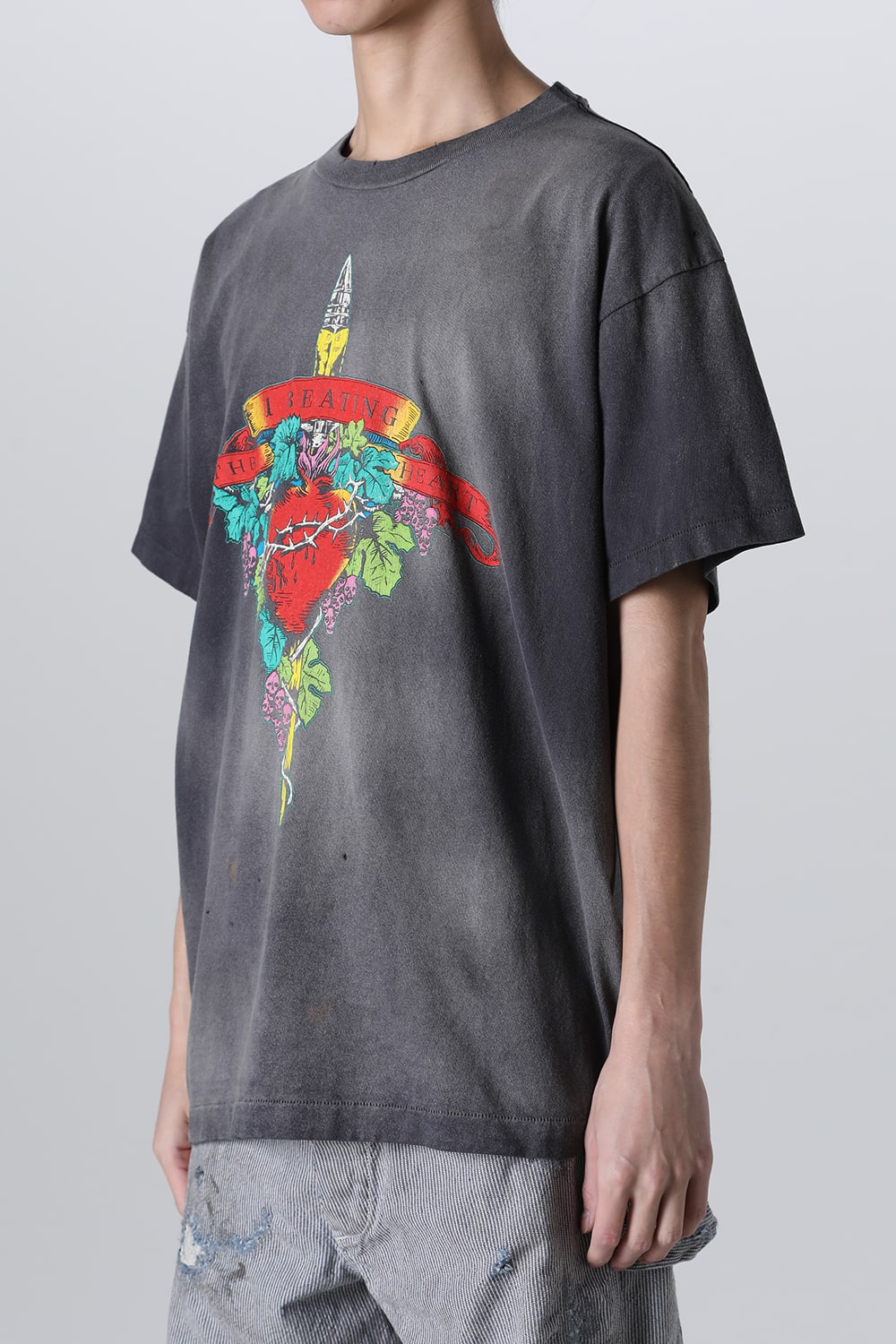 ラストマン × セントマイケル BEATING ショートスリーブTシャツ