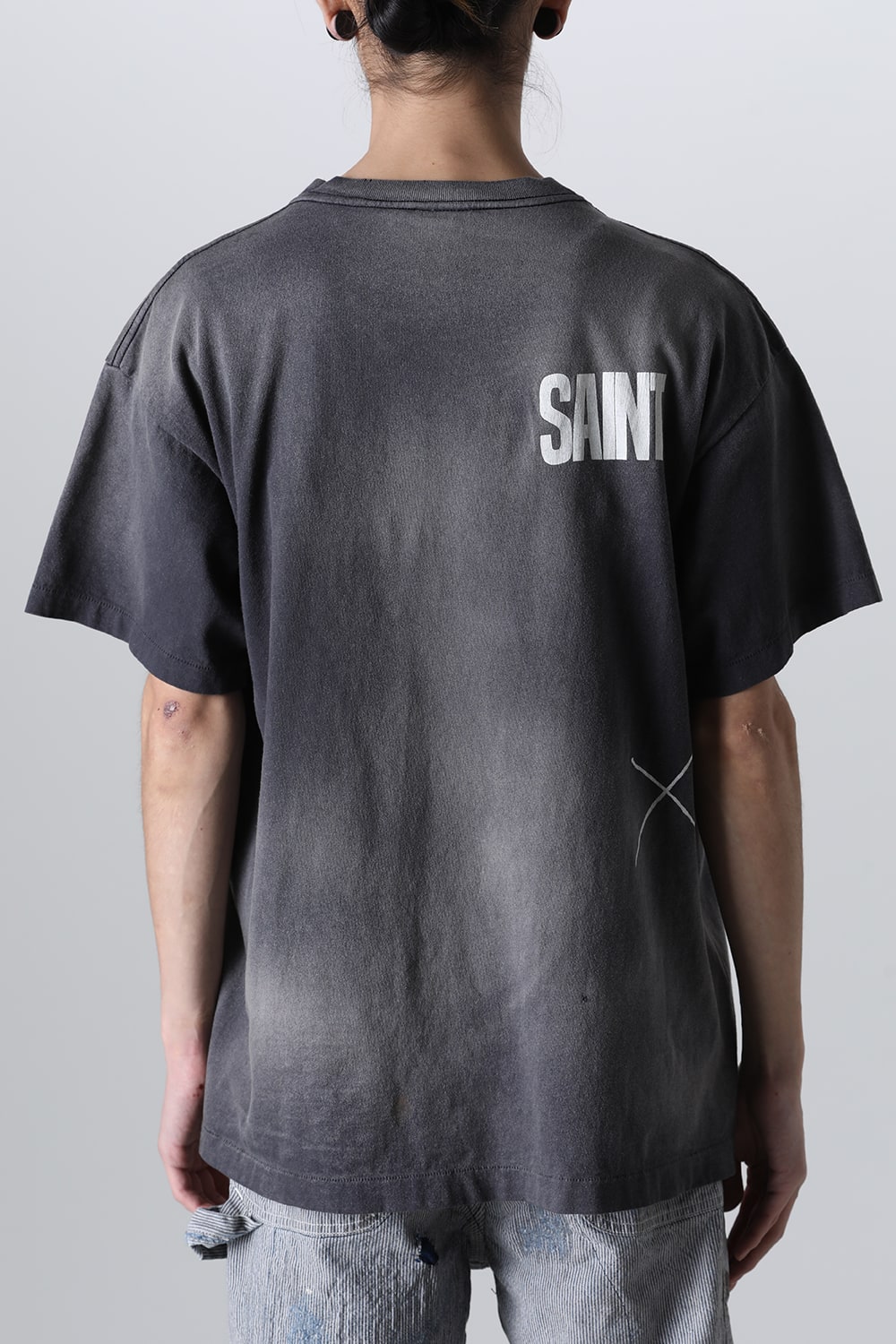 ラストマン × セントマイケル BEATING ショートスリーブTシャツ