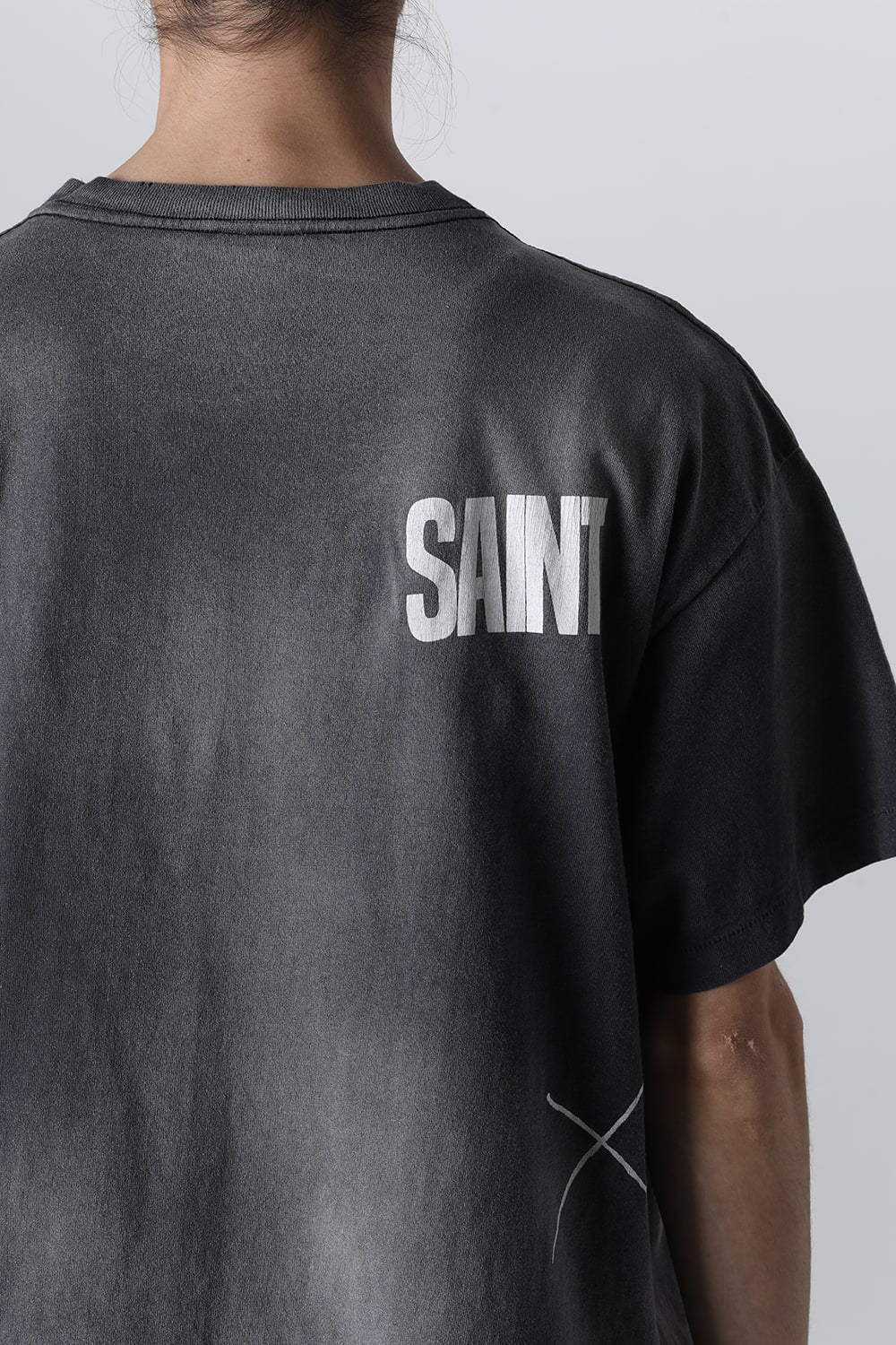 ラストマン × セントマイケル BEATING ショートスリーブTシャツ