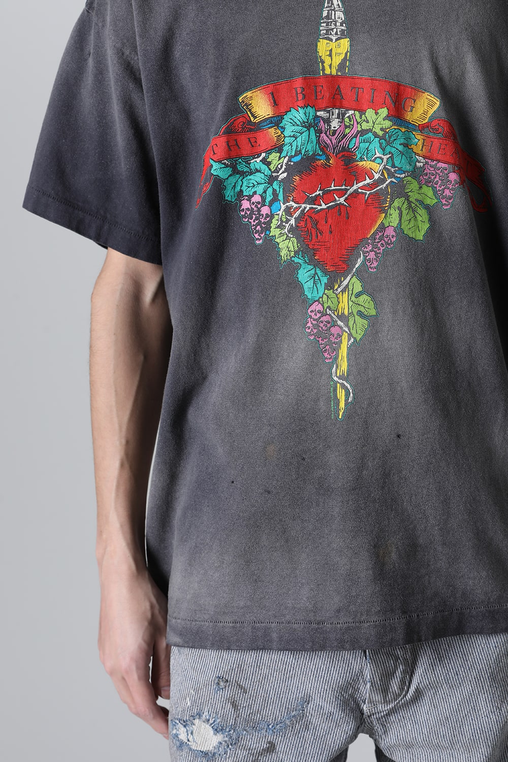 ラストマン × セントマイケル BEATING ショートスリーブTシャツ