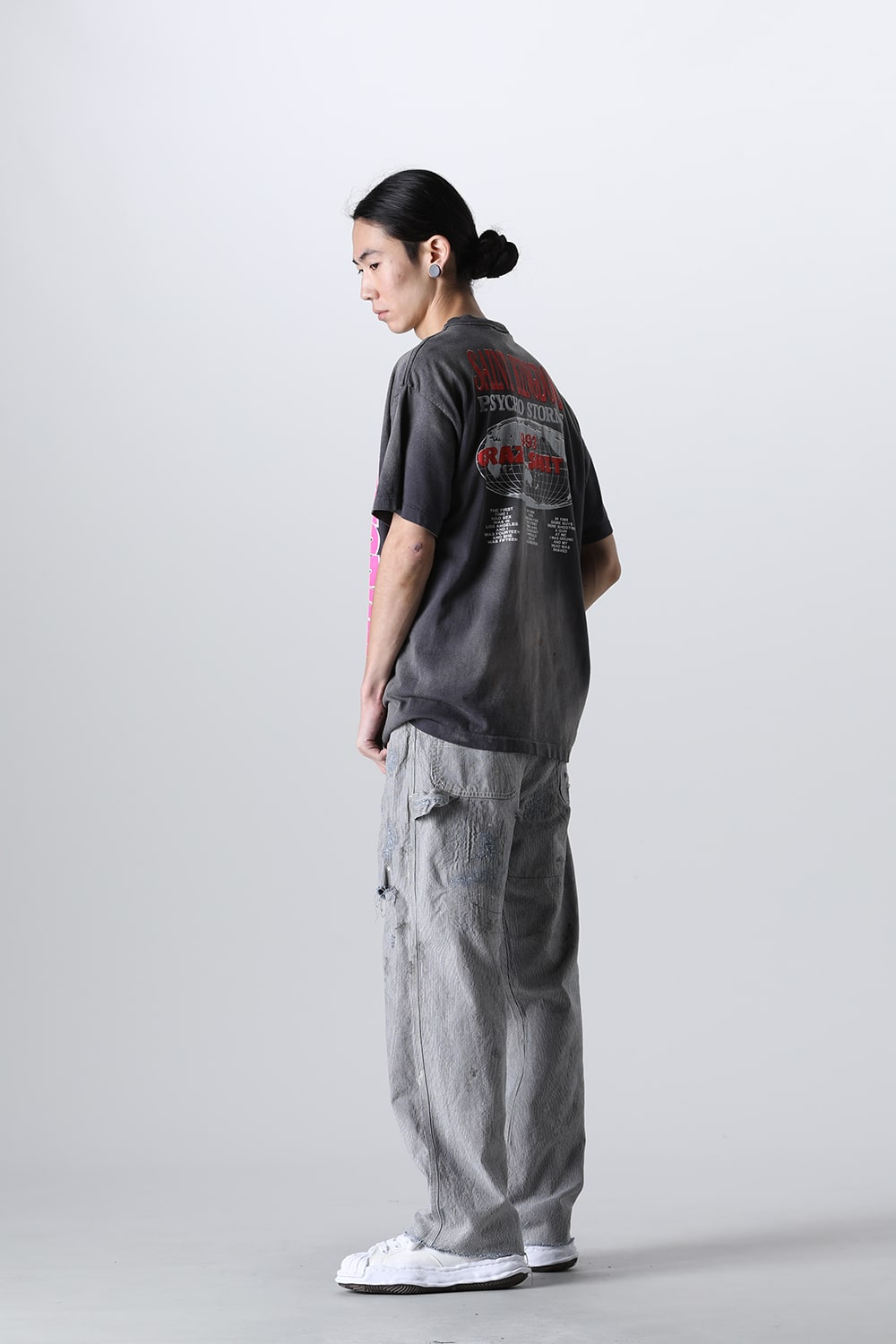 LASTMAN × SAINT Mxxxxxx ST KINGDOM Short sleeve T-shirt