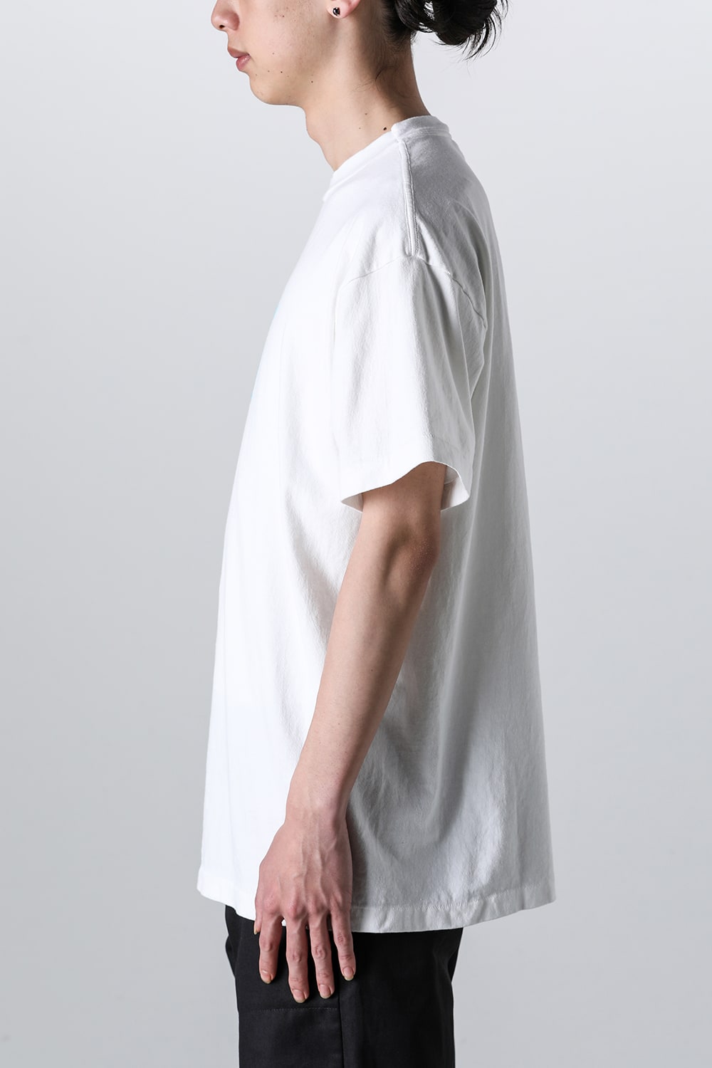 RIBON SAINT Short sleeve T-shirt White × Blue