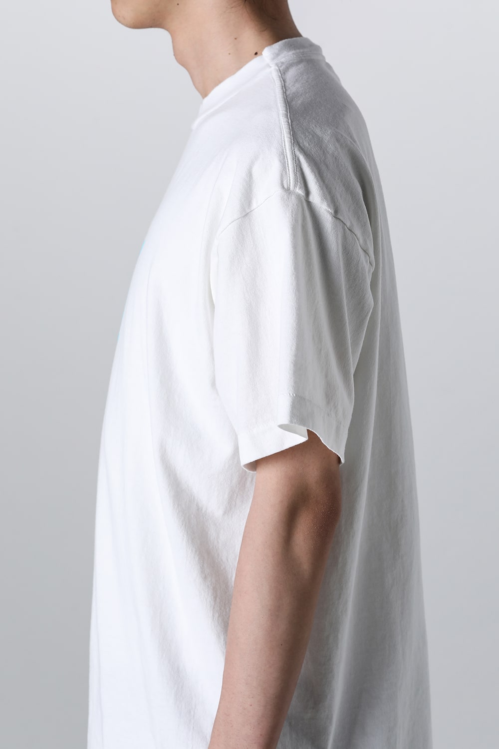 RIBON SAINT Short sleeve T-shirt White × Blue