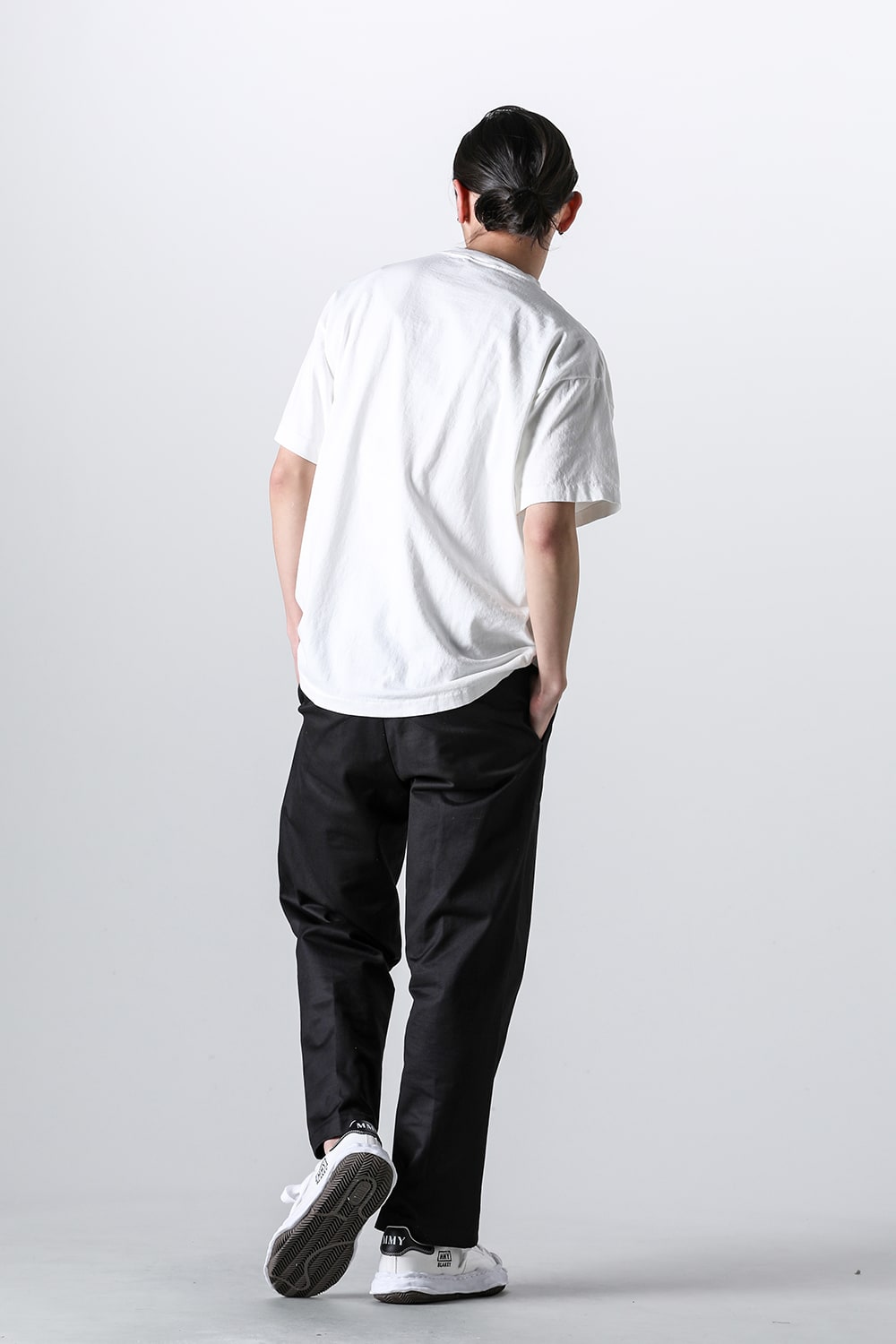 RIBON SAINT Short sleeve T-shirt White × Red