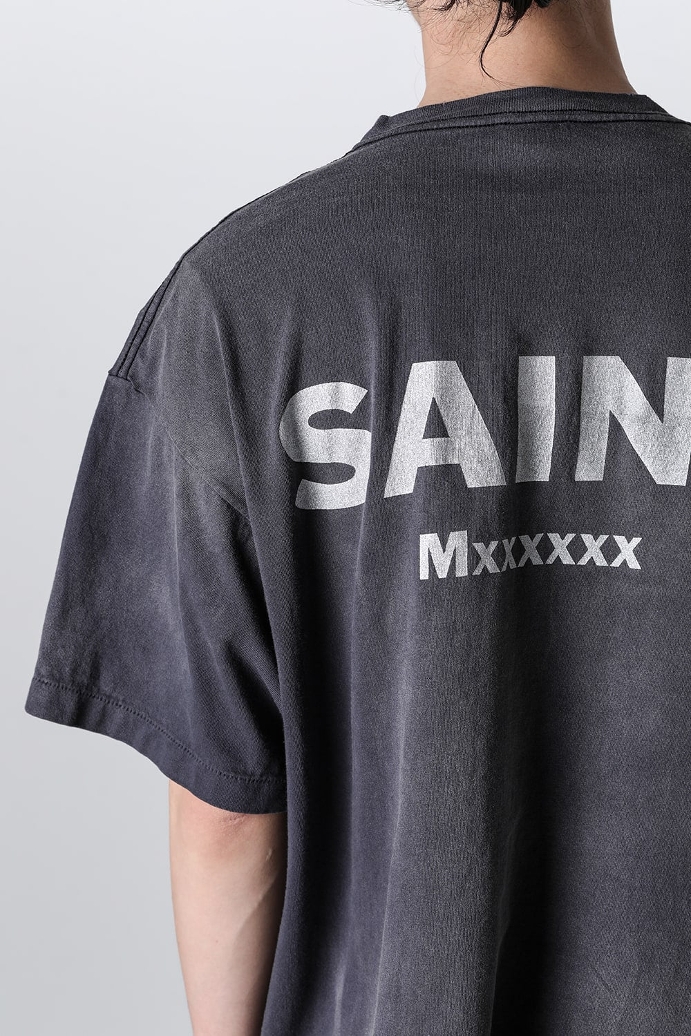 EVANGELION × SAINT Mxxxxxx NEON Short sleeve T-shirt