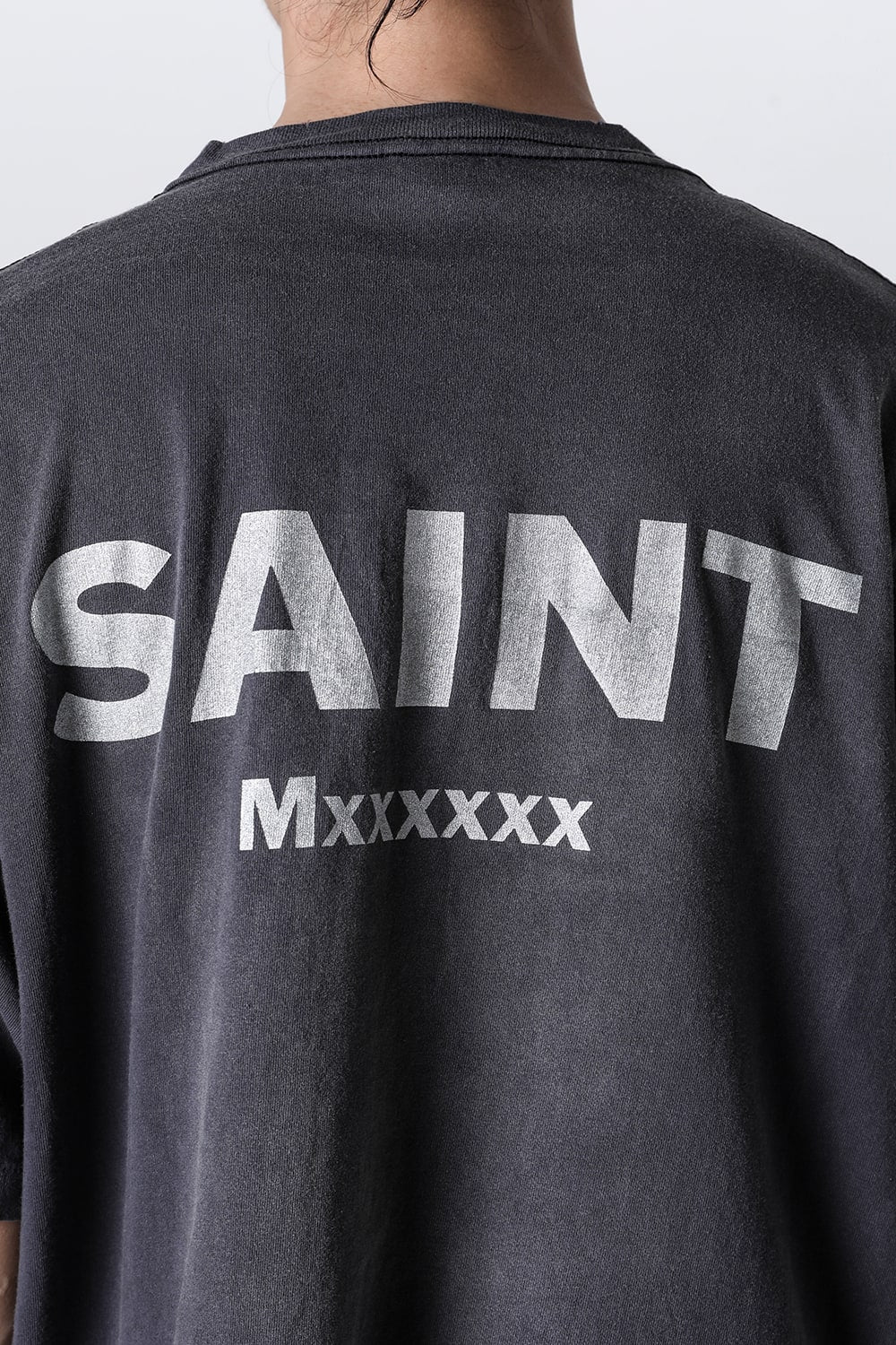 EVANGELION × SAINT Mxxxxxx NEON Short sleeve T-shirt