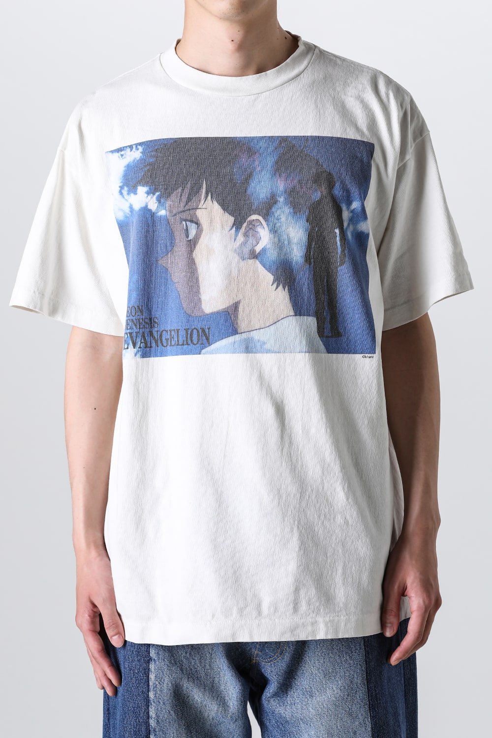 EVANGELION × SAINT Mxxxxxx SHINJI Short sleeve T-shirt