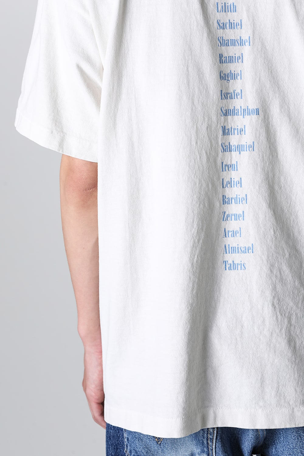 EVANGELION × SAINT Mxxxxxx SHINJI Short sleeve T-shirt