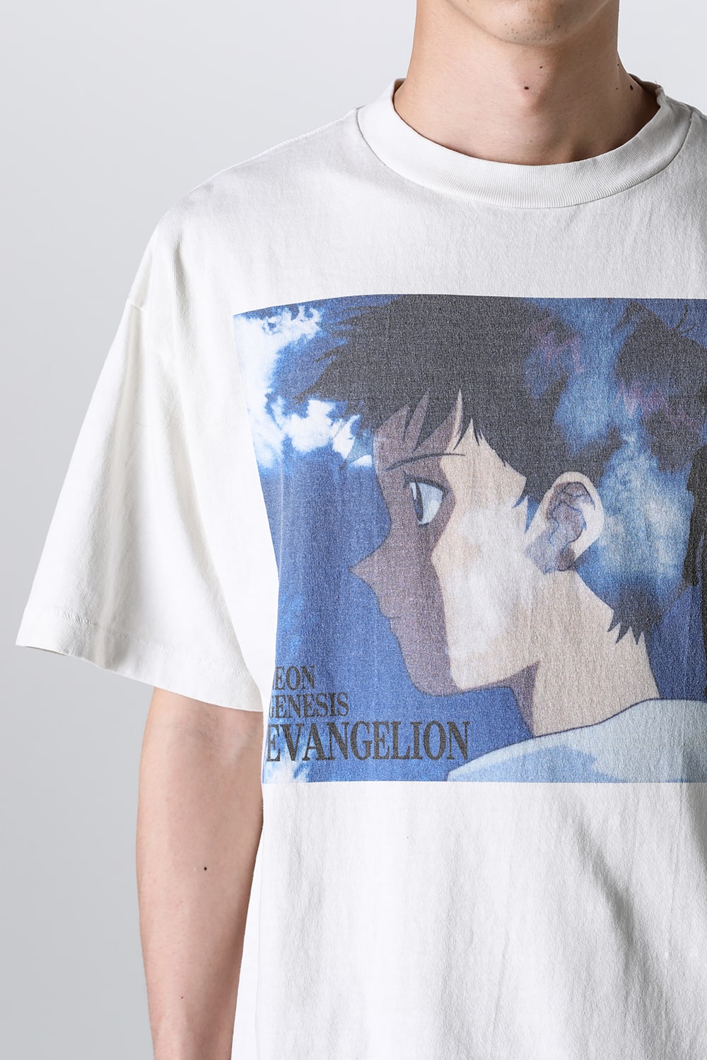 EVANGELION × SAINT Mxxxxxx SHINJI Short sleeve T-shirt