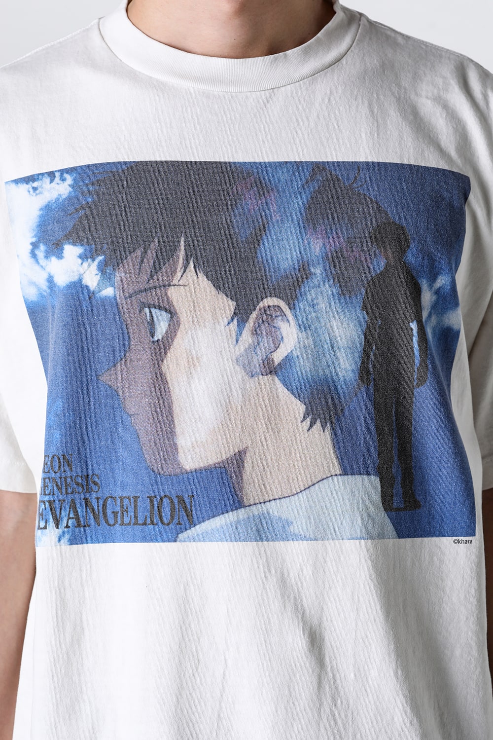 EVANGELION × SAINT Mxxxxxx SHINJI Short sleeve T-shirt