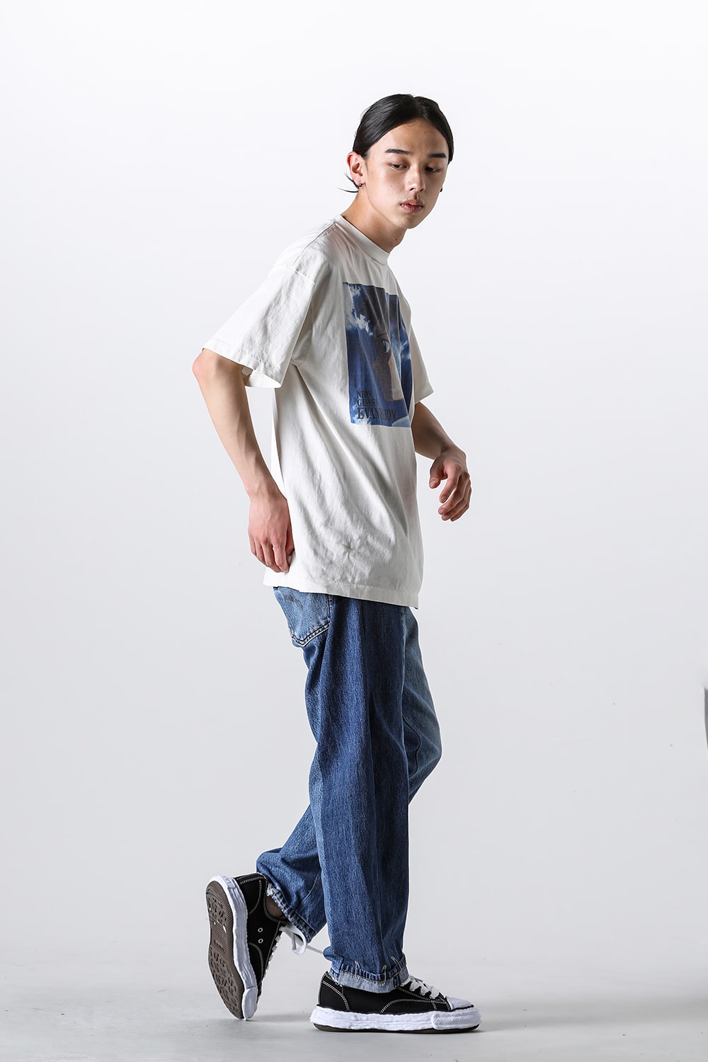 EVANGELION × SAINT Mxxxxxx SHINJI Short sleeve T-shirt