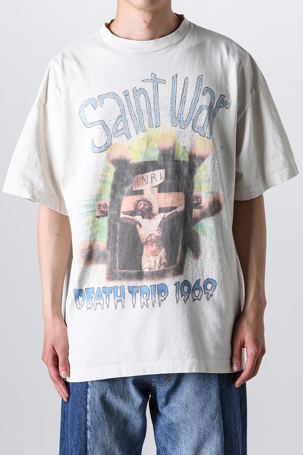SAINT WAR Short sleeve T-shirt