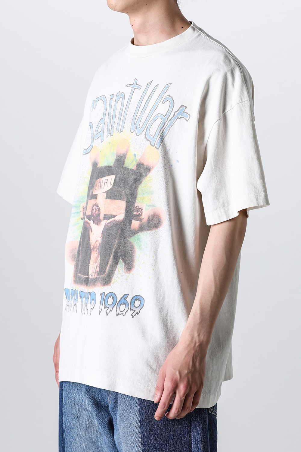 SAINT WAR Short sleeve T-shirt