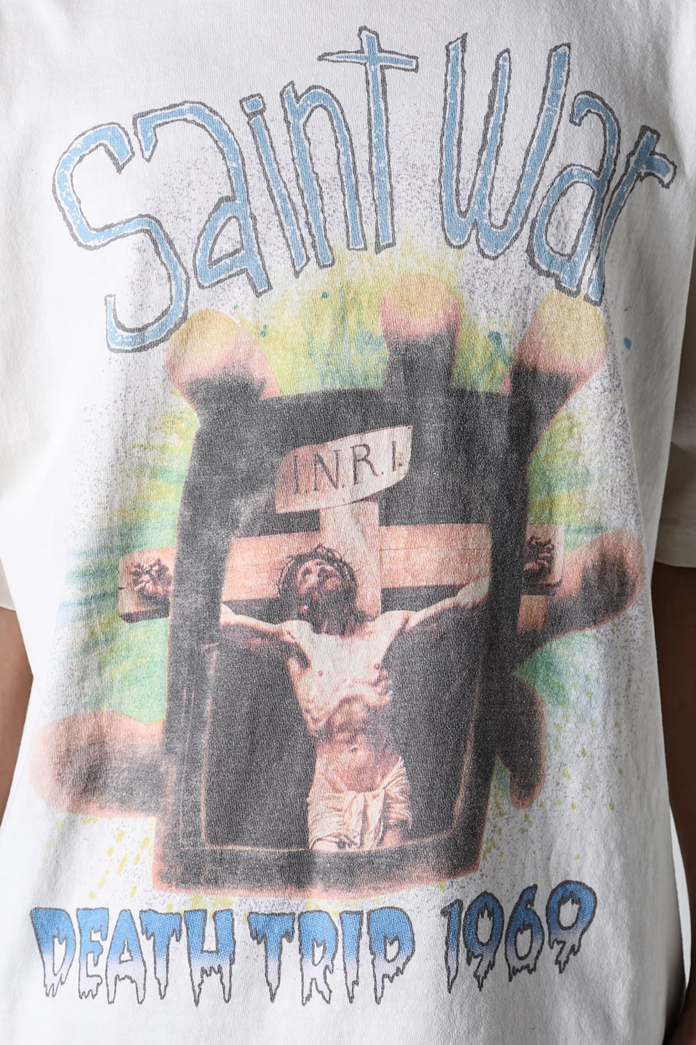 SAINT WAR Short sleeve T-shirt