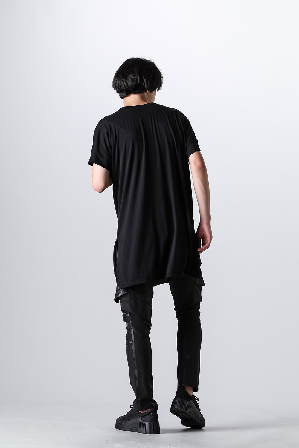 ロゴプリント ドルマンTシャツ