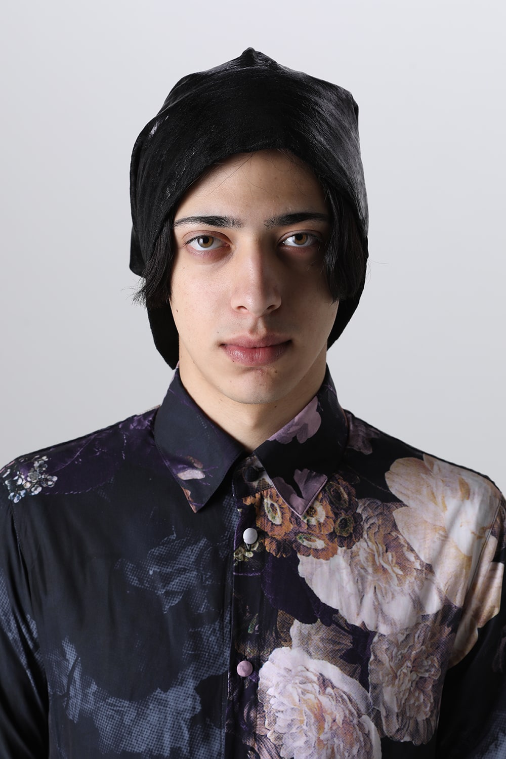 レオパードジャガード ジャージーキャップ