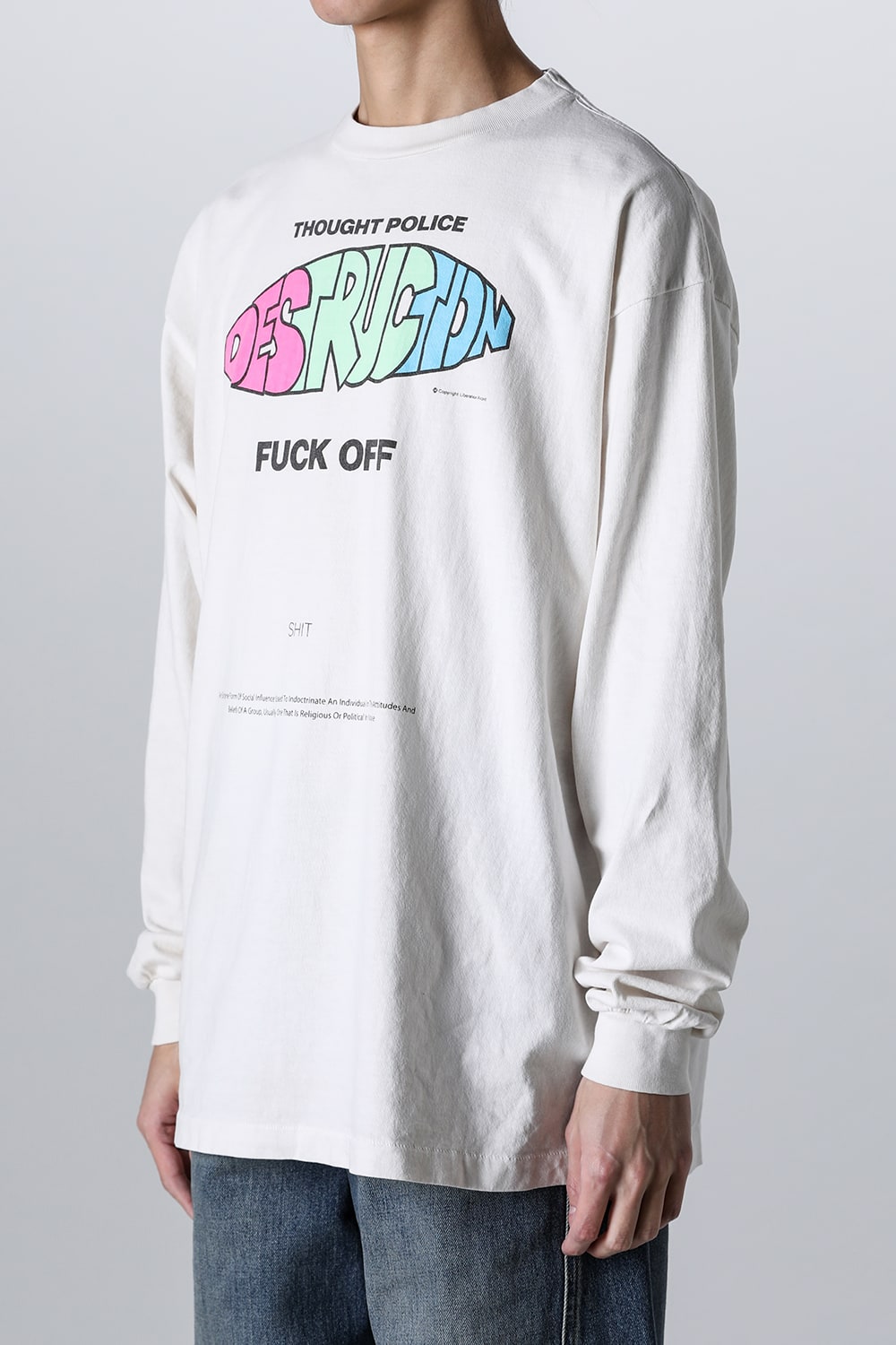 DISTRUCTION Long sleeve T-shirt