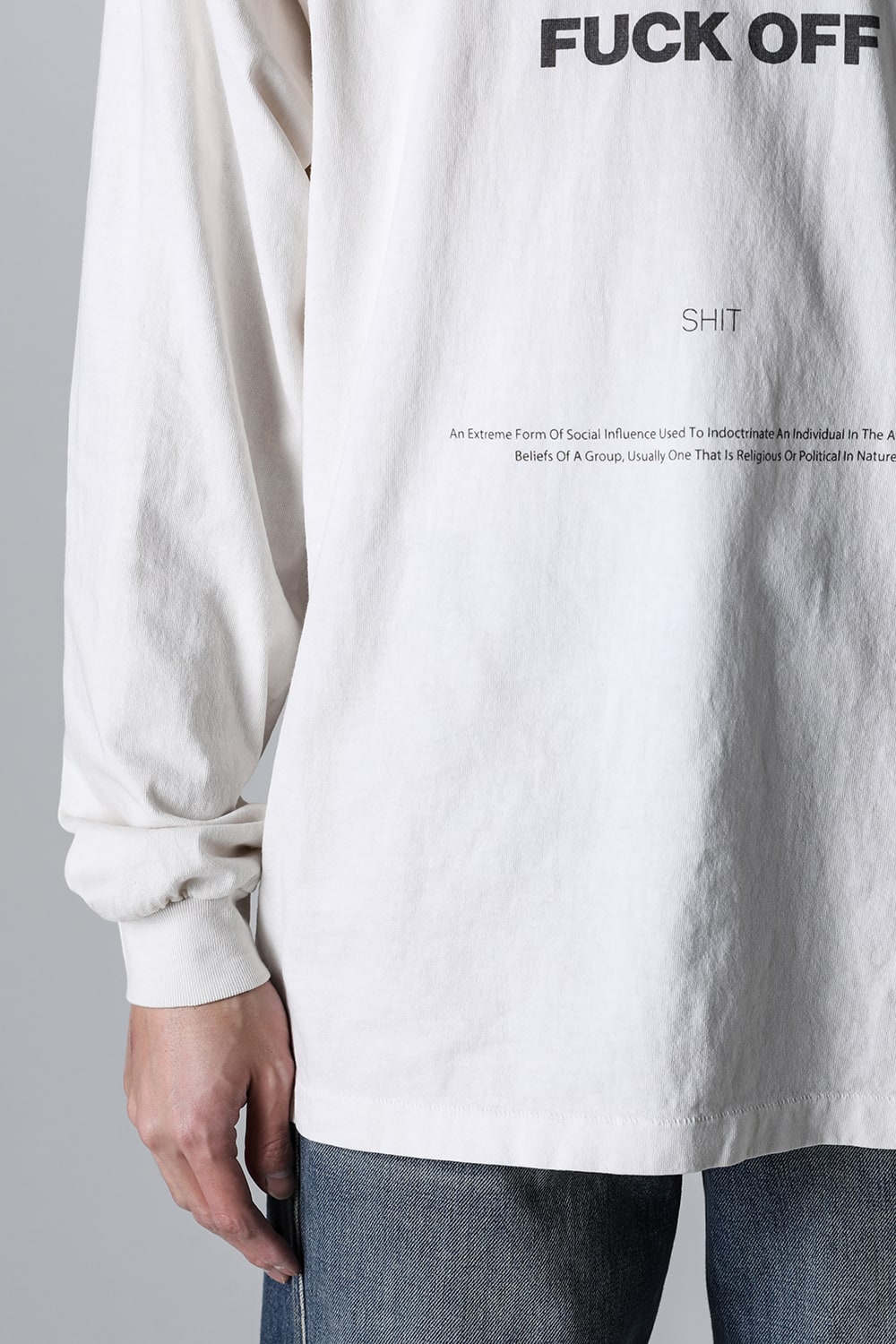 DISTRUCTION Long sleeve T-shirt