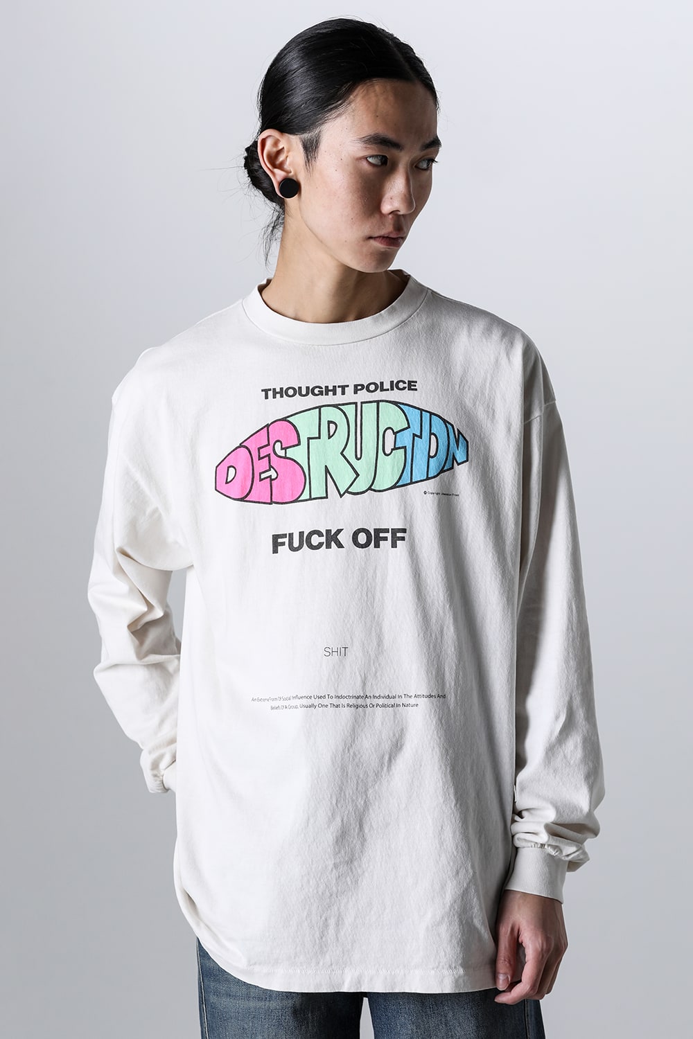 DISTRUCTION Long sleeve T-shirt