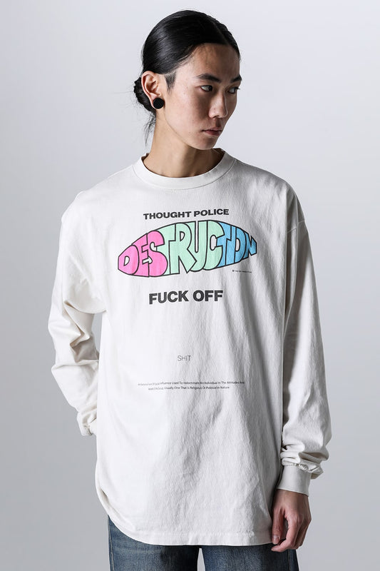 DISTRUCTION Long sleeve T-shirt