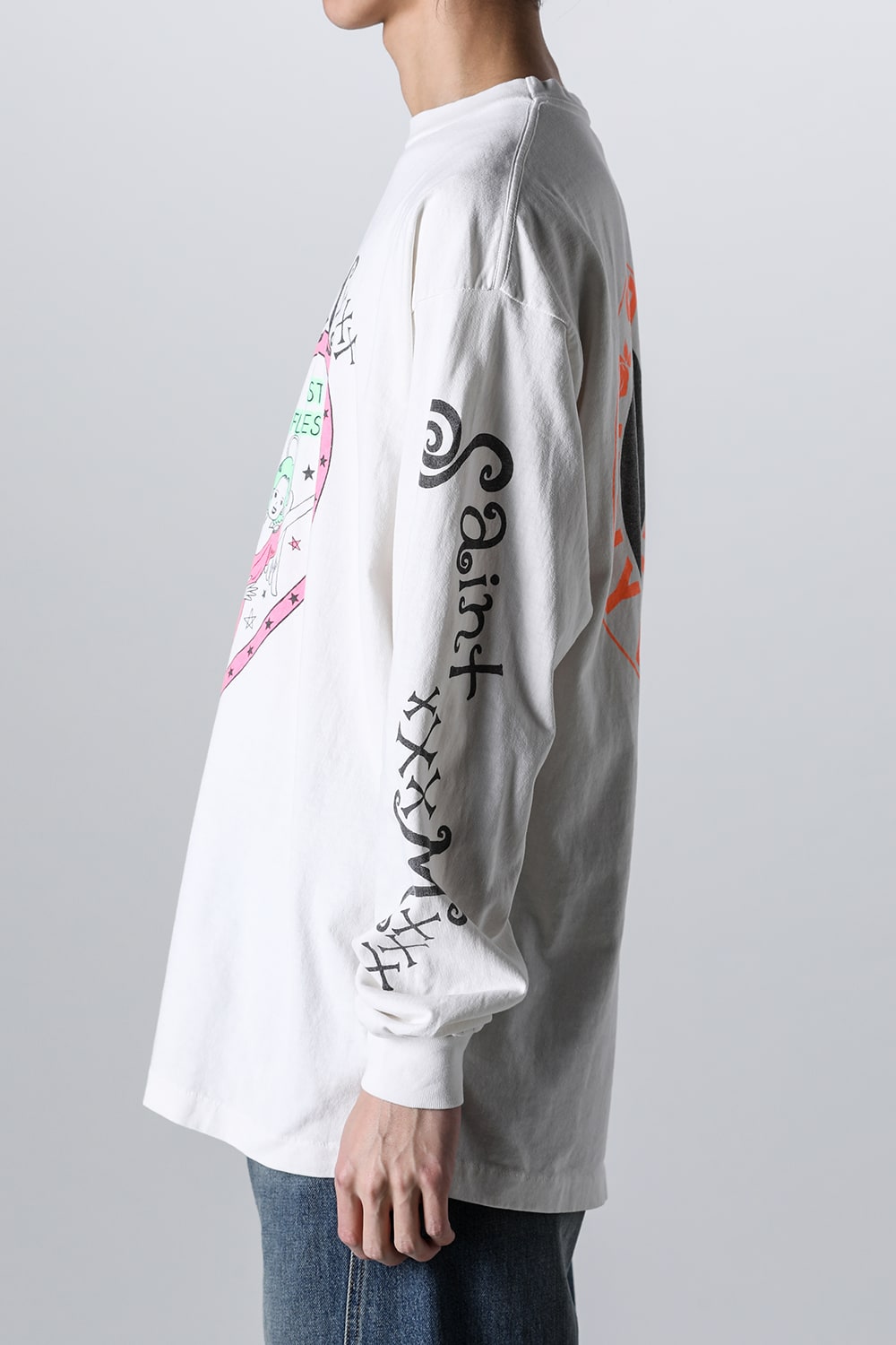 PINK HEART Long sleeve T-shirt