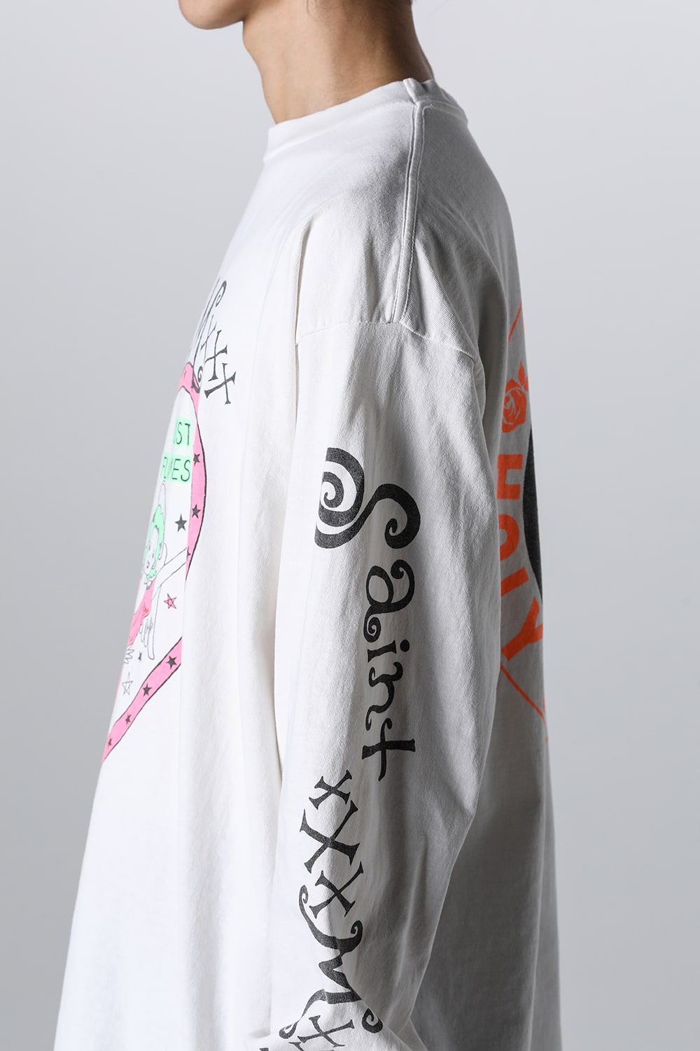 PINK HEART Long sleeve T-shirt