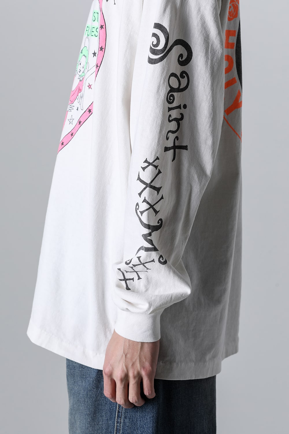 PINK HEART Long sleeve T-shirt